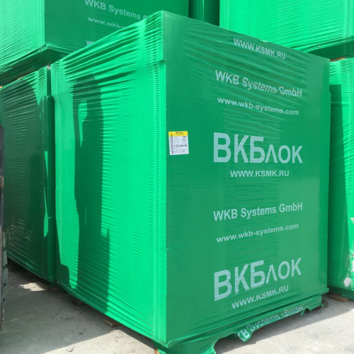 Газобетонные U-блоки (П-блоки) ВКБлок 500х375х250, D500